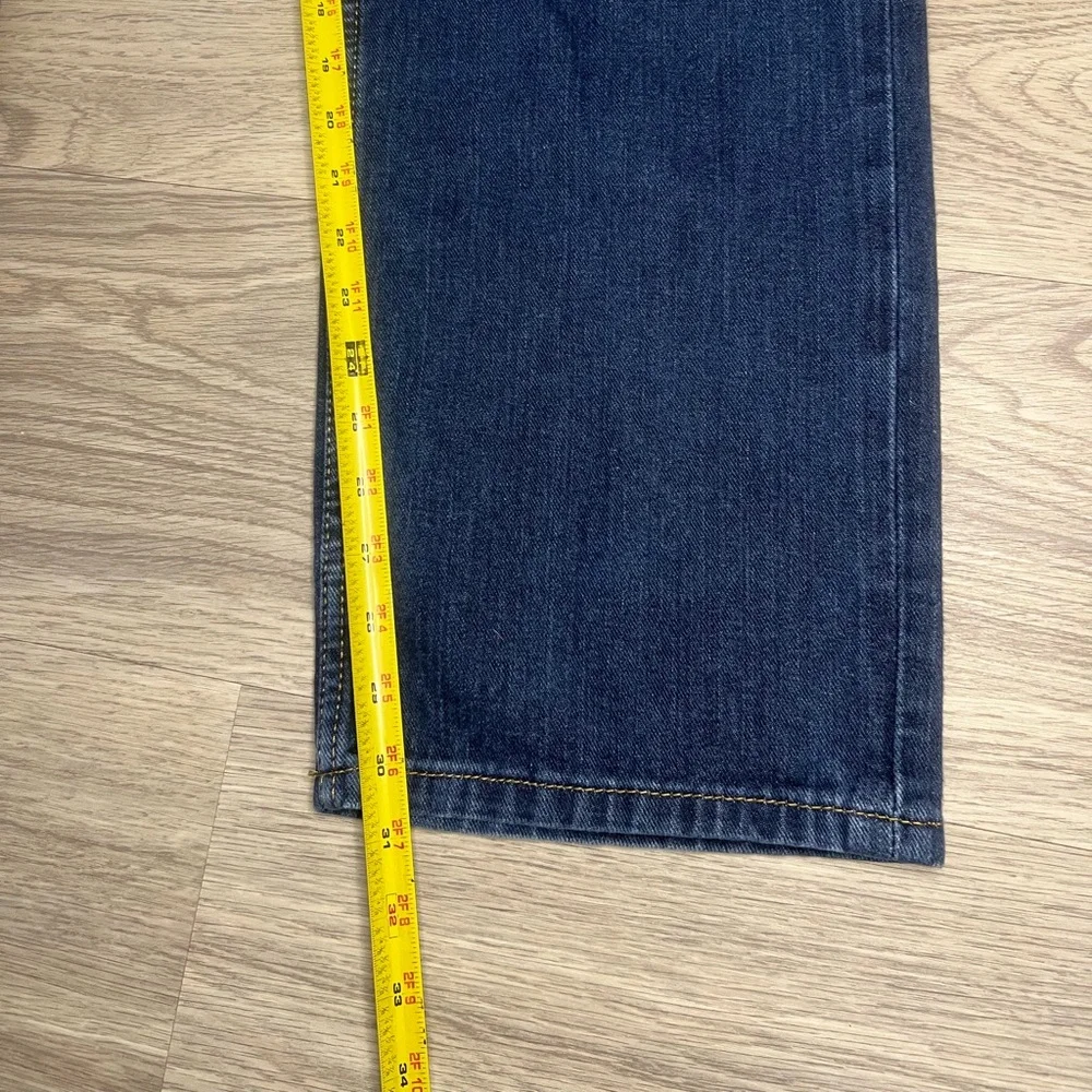 Levi 514 Jeans Mens W38XL32 Blue Straight Fit Denim Pants Medium Wash